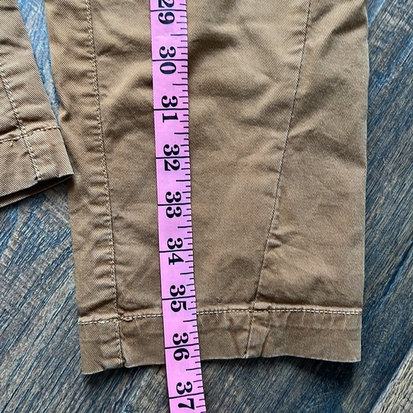 Anthropologie Scout tapered leg pant in ochre (deep rust/orange) size 26 - Picture 13 of 13